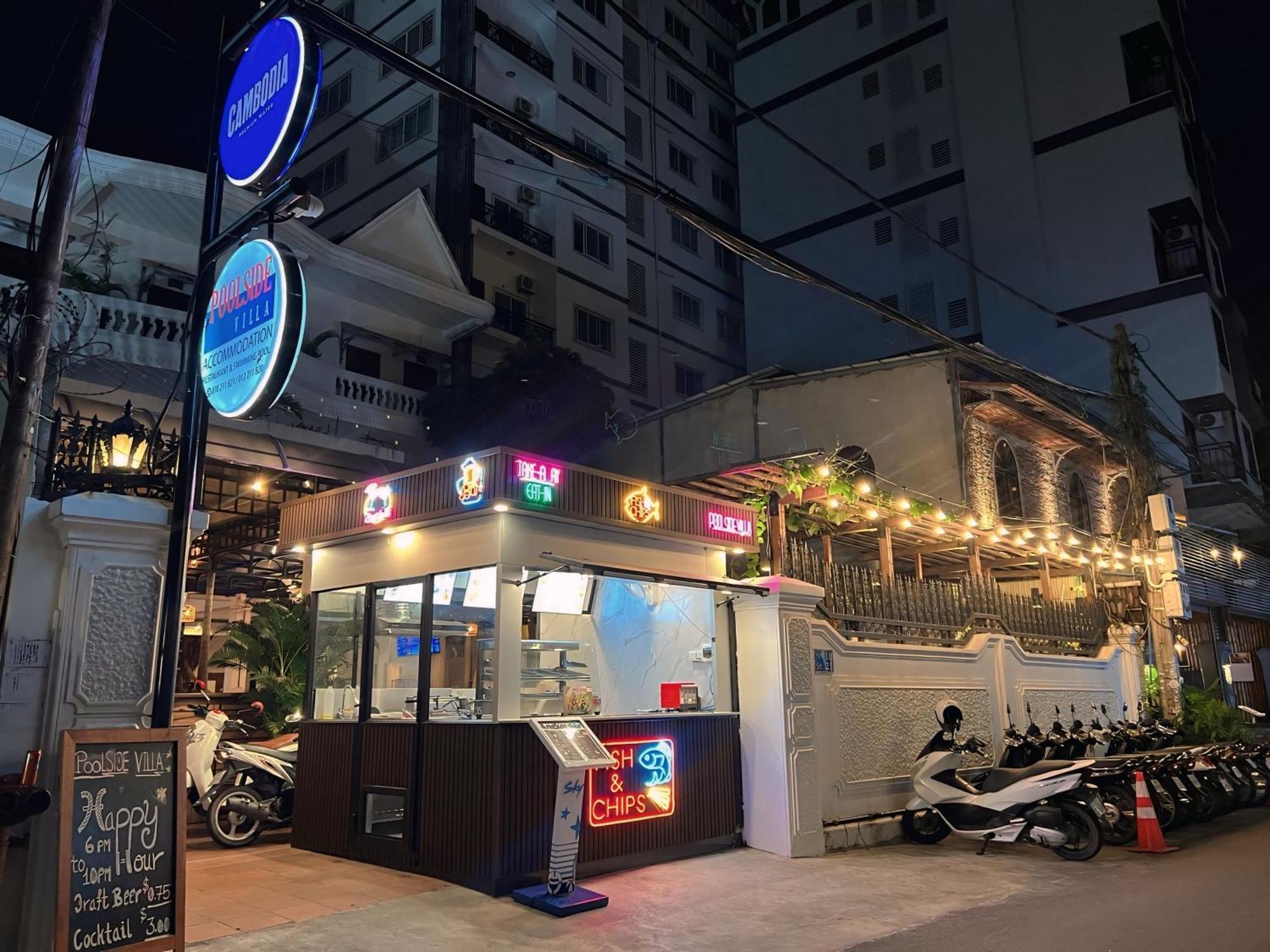 พูลไซด์ วิลลา Hotel พนมเปญ ภายนอก รูปภาพ